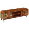 TV Stand 47.2"x11.8"x14.2" Solid Wood Reclaimed - Brown