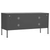 TV Stand Anthracite 41.3"x13.8"x19.7" Steel - Anthracite