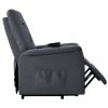 Power Lift Chair for Elderly with Adjustable Massage Function Recliner Chair for Living Room - Dark Gray