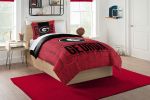 Georgia OFFICIAL NCAA "Modern Take" Twin Comforter & Sham Set; 64" x 86" - 1COL/86200/0029/EDC