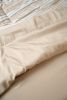 Omne Sleep 4-Piece Khaki Microplush and Bamboo King Hypoallergenic Sheet Set - as Pic