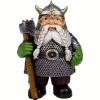 1pc Viking Victor Norse Gnome Statue, Viking Garden Gnome Figurines With Axe, Dwarf Ornaments For Indoor Outdoor Home Yard - Hatchet