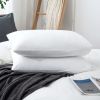 100% Washed Cotton Duvet Cover Set, Durable Fade-Resistant Natural Bedding Set (No Comforter) - White - King