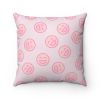 Smiley Face Logo Cushion Home Decoration Accents - 4 Sizes - 14" x 14"