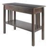 Stafford Console Hall Table; Oyster Gray - 16033