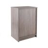 Molina Accent Table; Nightstand; Ash Gray - 16216