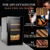 25L Cigar Humidors with Cooling and Heating Function , 150Counts Capacity Cigar Humidor Humidifiers with Constant Temperature Controller, Father's Day