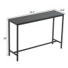 Console Sofa Tables,entryway table,End Table Computer Desk Coffee Snack Console Tables for Living Room Or Corridor Hallway XH - Black Oak