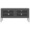 TV Stand Anthracite 41.3"x13.8"x19.7" Steel - Anthracite