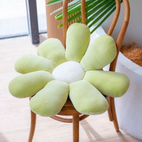 Bed and Breakfast Cushion Small Daisy Petal Cushion (Option: Green Little Zou Ju-50cm)