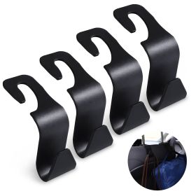 Household Hooks (Option: Black-4PCS)